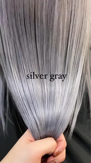 ミディアム カラー Selenehair 三条本店のヘアスタイル