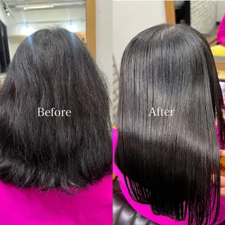 セミロング 丸山 史香のヘアスタイル