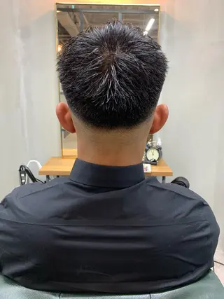 ショート メンズ 【S.BROOM】 店長　西川徹のヘアスタイル