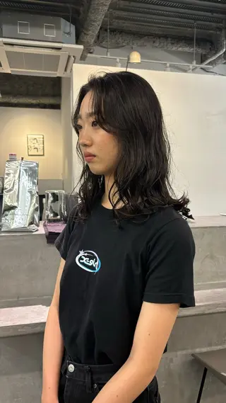 パーマ Elme所属・イージードリル募集 🔥平口はのんのヘアスタイル