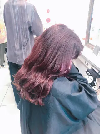 ロング カラー 炭木 一也のヘアスタイル
