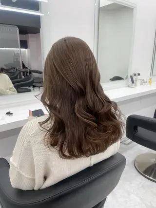 ロング カラー 🤍レイヤー/顔周り /hirari🤍のヘアスタイル