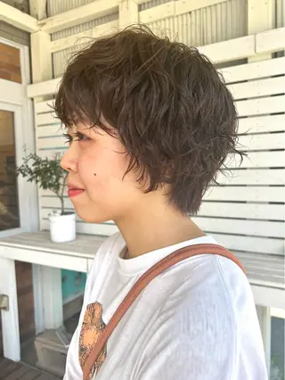 パーマ ✂︎cadre✂︎ 🪶かまだれいし🪶のヘアスタイル