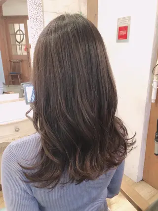 ミディアム La fith hair clan 広島本通店所属・La fith yukinoのヘアスタイル