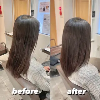 ミディアム パーマ 中村 研介のヘアスタイル