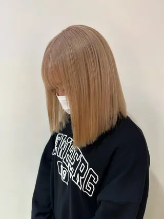 ショート hairsalon de Forever vida所属・かいき/ 髪質改善ストレートのヘアスタイル