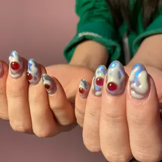 ネイル NICO nail　三軒茶屋店　ネイル＆アイラッシュ所属・oichan 𖦹°‧のネイルデザイン