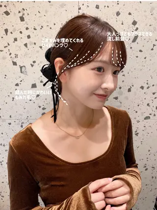 ロング 岩田菜央 《武蔵小杉》のヘアスタイル