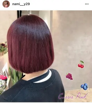 ロング カラー 🩷🤍 NAMI🤍🩷のヘアスタイル