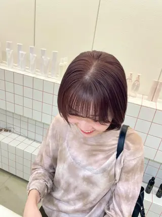 カラー 山下 悠月のヘアスタイル