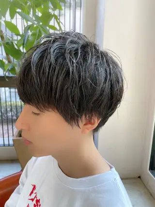 ショート カラー メンズ メンズ特化🟡個室 口コミ高評価🟡三澤のヘアスタイル