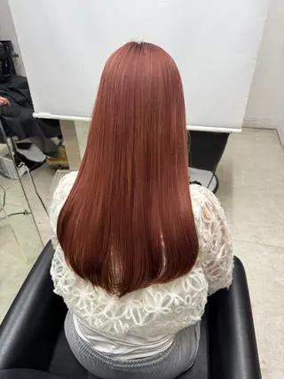 ロング カラー ヘアアレンジ 菜千 ダブルカラー💕のヘアスタイル