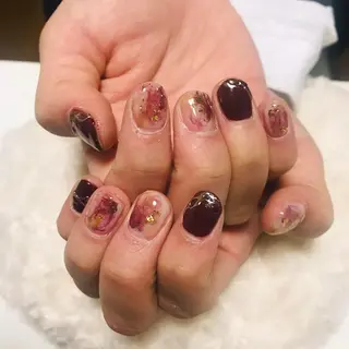 ネイル The Best Beauty受付担当のヘアスタイル