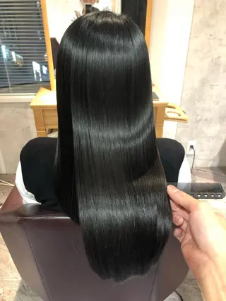 ロング 髪質改善 MAKIのヘアスタイル