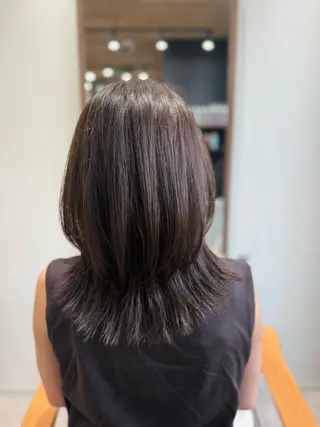 セミロング 舟橋 瑞稀のヘアスタイル