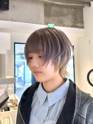 ショート カラー 艶髪/ハイトーン💎 レイヤー/Reijiのヘアスタイル