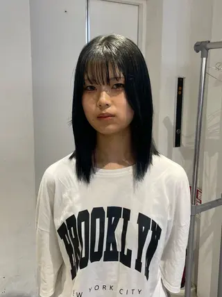 カラー 韓国ヘア/ネイル kanako🤍🫧のヘアスタイル