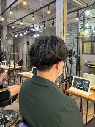 パーマ メンズ 村本 優依のヘアスタイル