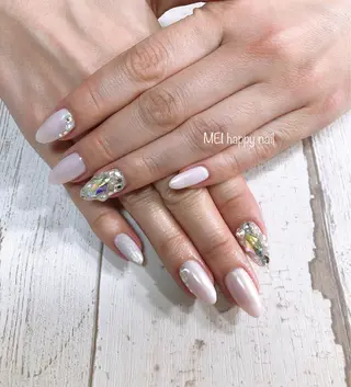 ネイル 北浦和 自爪育成ケアのネイルデザイン