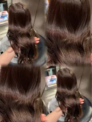 ロング レイヤー×艶髪🤎. 𝜗𝜚hitomiのヘアスタイル