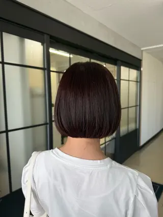 ショート ヤマダレナ/個室/ 透明感艶カラー😽✨のヘアスタイル
