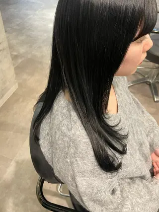 セミロング Sia中野新橋 ﾕﾘ🐈‍⬛🎀のヘアスタイル