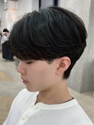 パーマ メンズ 中川 稜のヘアスタイル