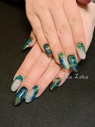 ネイル 三浦 藍のネイルデザイン