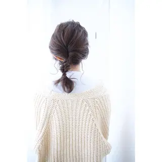 ヘアアレンジ fio マナミのヘアスタイル