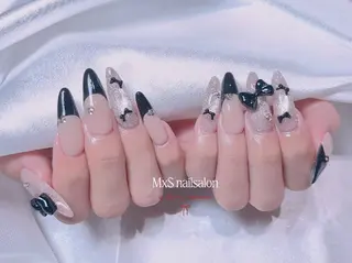 ネイル MxS Nail 【長さだし/フィルイン/マグネット/ワンホンネイル/韓国ネイル/パラジェル】所属・M×S Nail みなのネイルデザイン