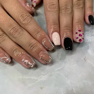 ネイル アイブロウ pu muのネイルデザイン