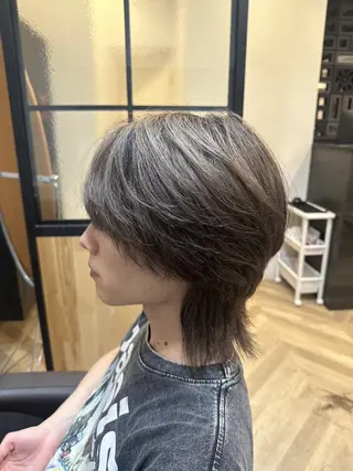 メンズ 髪質改善 ブリーチ fiti横須賀中央のヘアスタイル