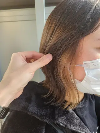 ミディアム レイヤー/ショート /山田譲治✂️のヘアスタイル