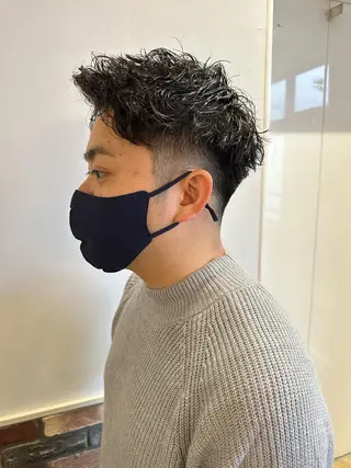 パーマ メンズ メンズパーマ特化🔥 ツイスパ/シャドウのヘアスタイル