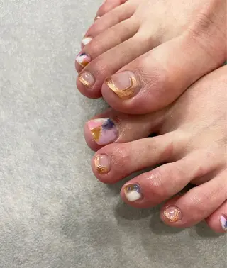 ネイル kiii.__ ✴︎*のネイルデザイン