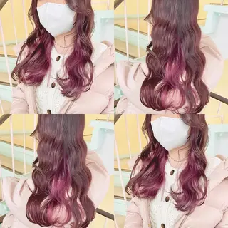 カラー 渋谷:インナーカラー ／🍒エリカ🍒のヘアスタイル