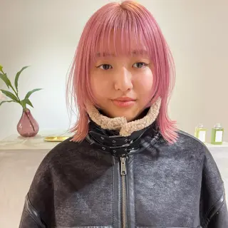 ミディアム カラー ボブ特化✨ 松本竜之介のヘアスタイル