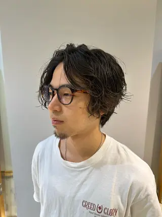 メンズ 似合わせカット /パーマ岡本淳平のヘアスタイル
