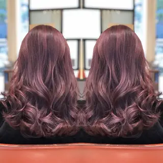 セミロング Y Uのヘアスタイル