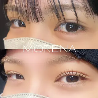 マツエク・マツパ 小顔eyelash MORENAのマツエク・マツパデザイン