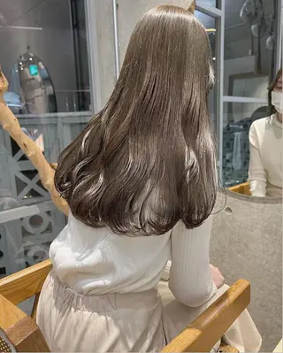 ロング 🎀韓国/艶髪/暗髪 🎀 柚月🫧立川駅のヘアスタイル