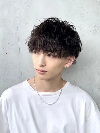 パーマ メンズ 曲がる縮毛矯正 メンズ特化/鈴木美璃のヘアスタイル