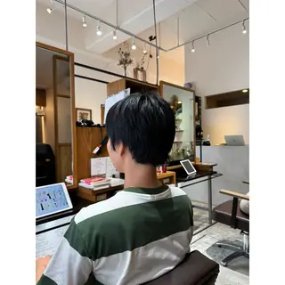 ショート 喜友名洸季 anoneのヘアスタイル