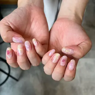 ネイル nail room clear. パラジェル所属・sode shioriのネイルデザイン
