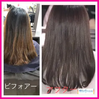 セミロング Agu hair Lazuli所属・松本 マサシのヘアスタイル
