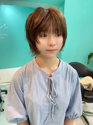 ショート カラー 🫧ショート/ボブ 池袋西口・泡渕✂️のヘアスタイル