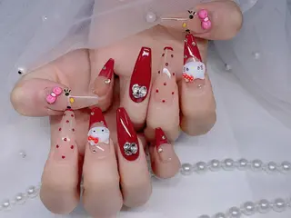 ネイル ETERNA Nail 銀座店【パラジェル/フィルイン/チップ長さだし/マグネット/ニュアンス】所属・ア カリのネイルデザイン