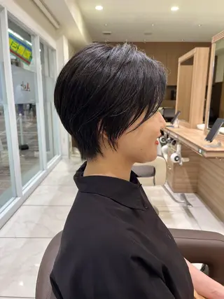 ショート 店長/髪質改善 小早川周大のヘアスタイル