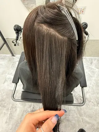 セミロング 髪質改善 Chihiro🫧のヘアスタイル