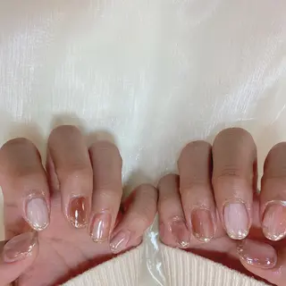 ネイル 𝕄𝕚𝕪𝕦🤍 自由が丘⌇パラジェルのネイルデザイン